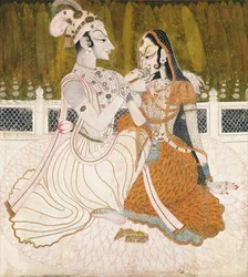 Krishna et Radha